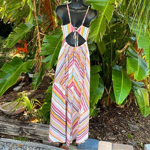 Anthropologie Stripe Maxi Dress - Picture 10 of 11